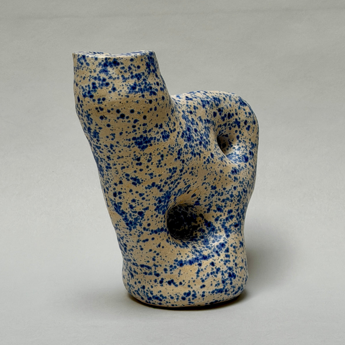 Speckled Geometric Vase
