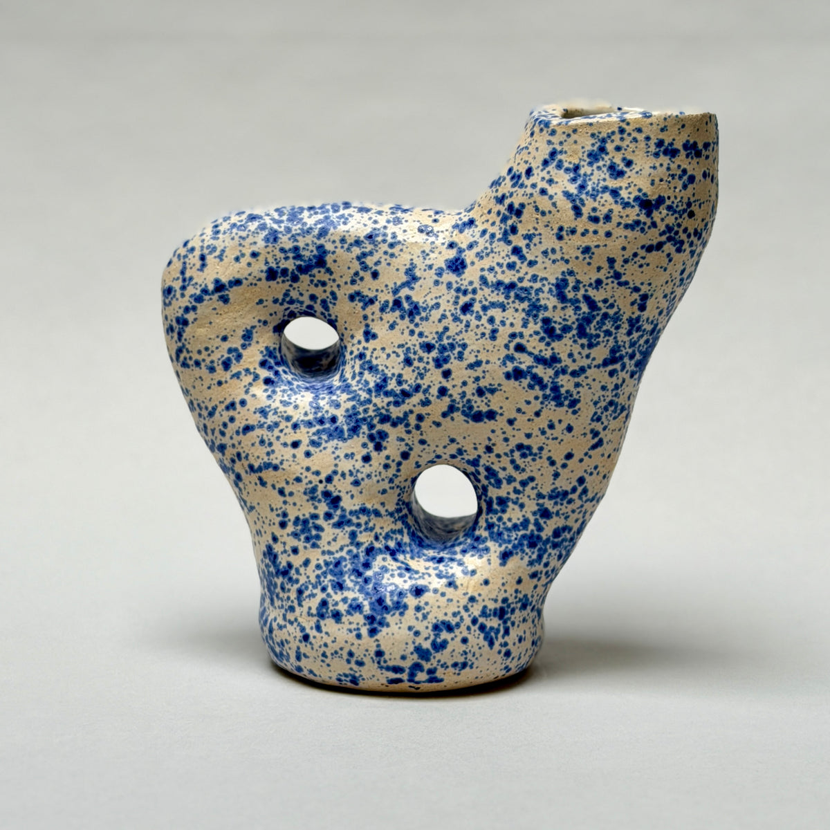 Speckled Geometric Vase